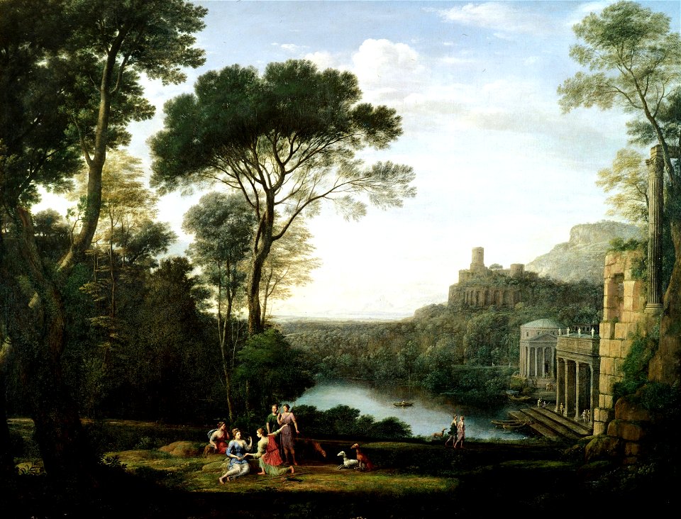Claude Lorrain - Paysage avec la nymphe Egerie