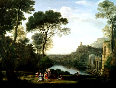 Claude Lorrain - Paysage avec la nymphe Egerie
