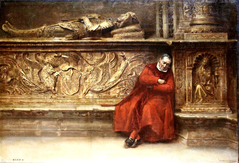 Los dos sueños, de Matías Moreno González (Museo del Prado)