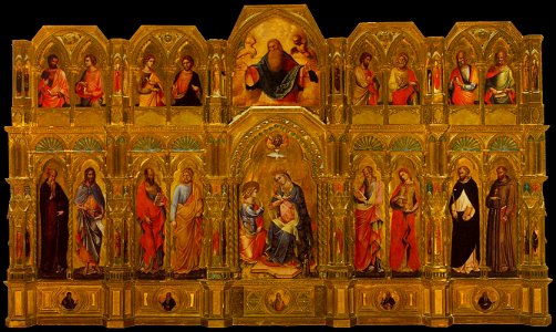 Lorenzo Veneziano - Lion Polyptych - WGA13624