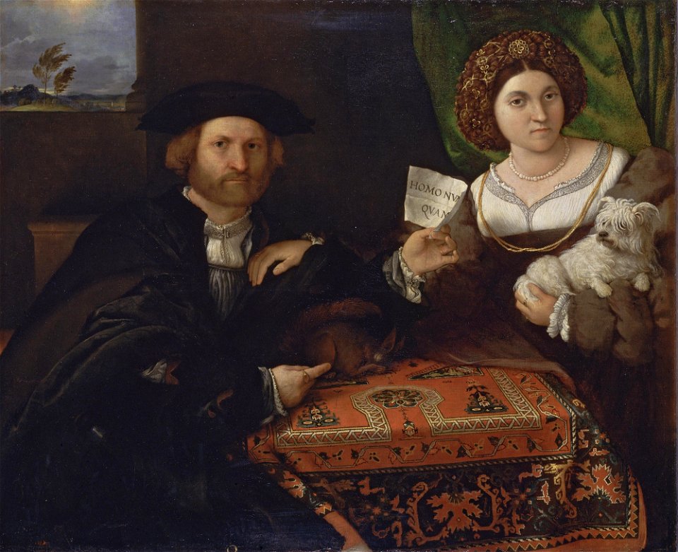 Lotto - Family Portrait, 1523-1524, ГЭ-1447