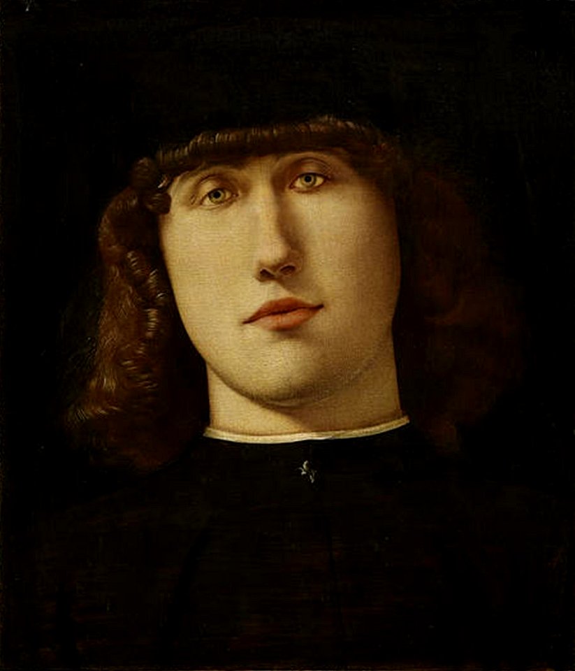 'ritratto Di Giovane Uomo' By Lorenzo Lotto, Circa 1500 - Free Stock 