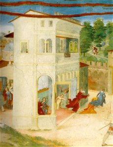 Lotto, affreschi di trescore 06