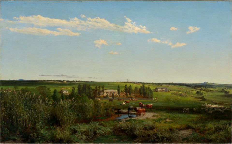 Louis Buvelot - 'Mount Fyans' homestead - Google Art Project