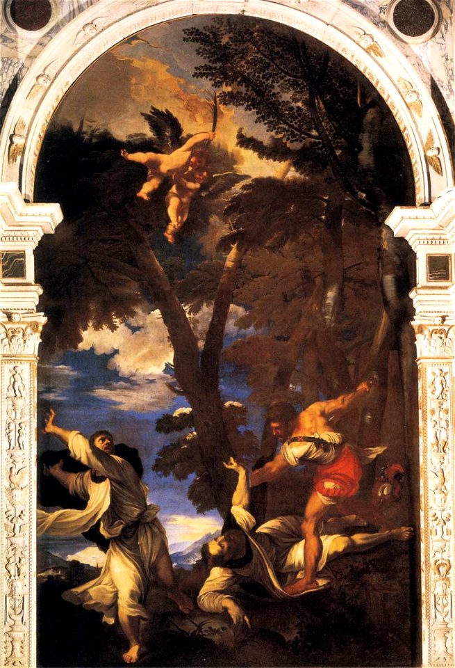 Johann Carl Loth - Death of St Peter Martyr - WGA13642