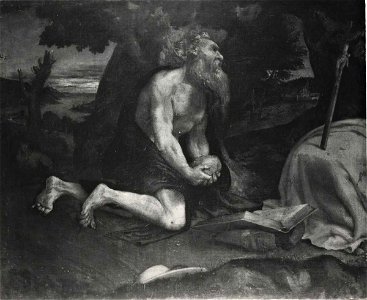 Lotto - San Girolamo in meditazione, Collezione privata, Venezia
