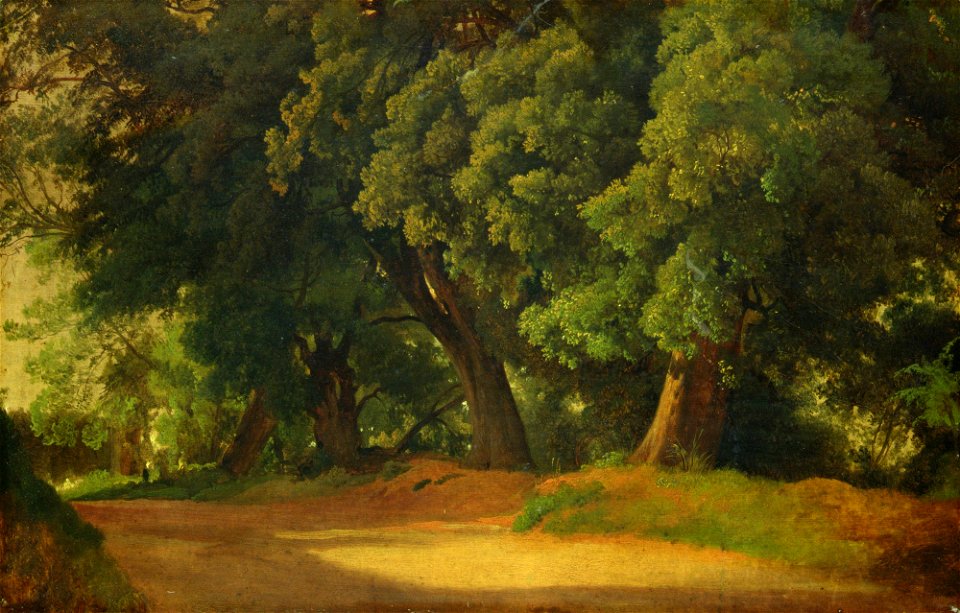 Louis Gurlitt - Eichen in Holstein