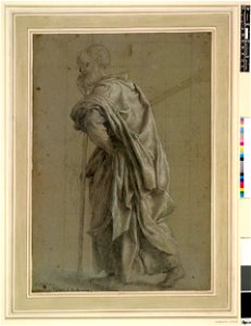 Lotto - St Simon, study for an altarpiece, 1958,1213.2