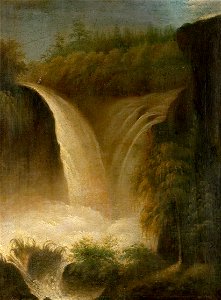 Louis Belanger-Waterfall. Free illustration for personal and commercial use.