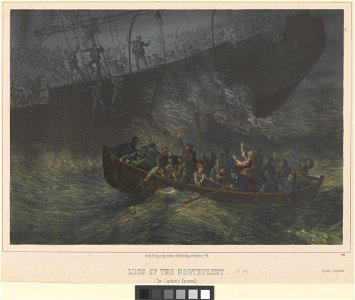 Loss of the Northfleet (The Captain's Farewell) 1873 RMG PW7747