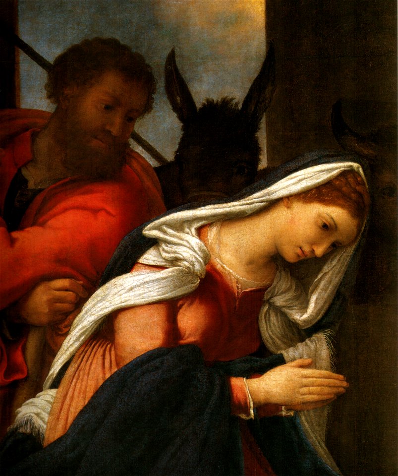 Lotto, adorazione dei pastori 01