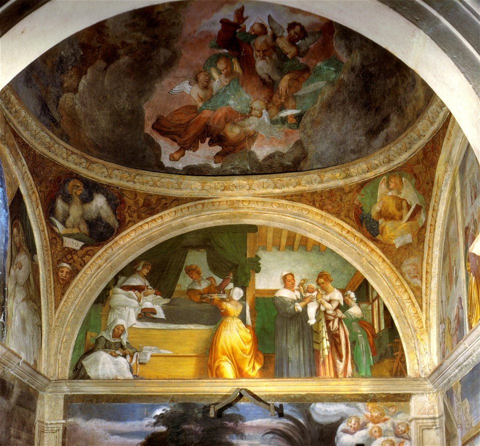 Lotto, natività di maria 00