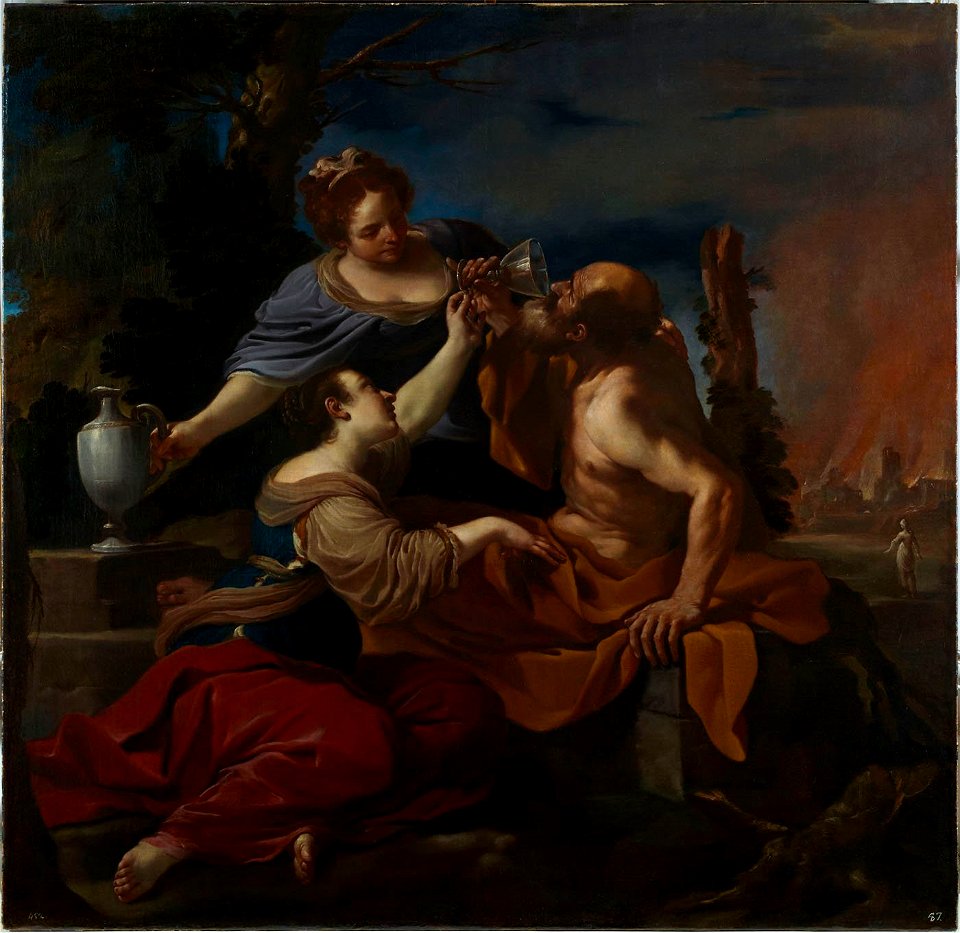 Lot y sus hijas (Guercino)
