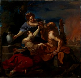 Lot y sus hijas (Guercino)