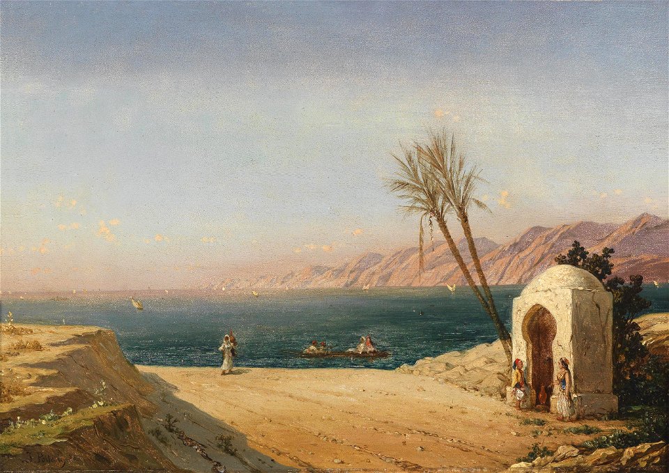 Louis de Poittevin Motiv aus dem Süden 1885