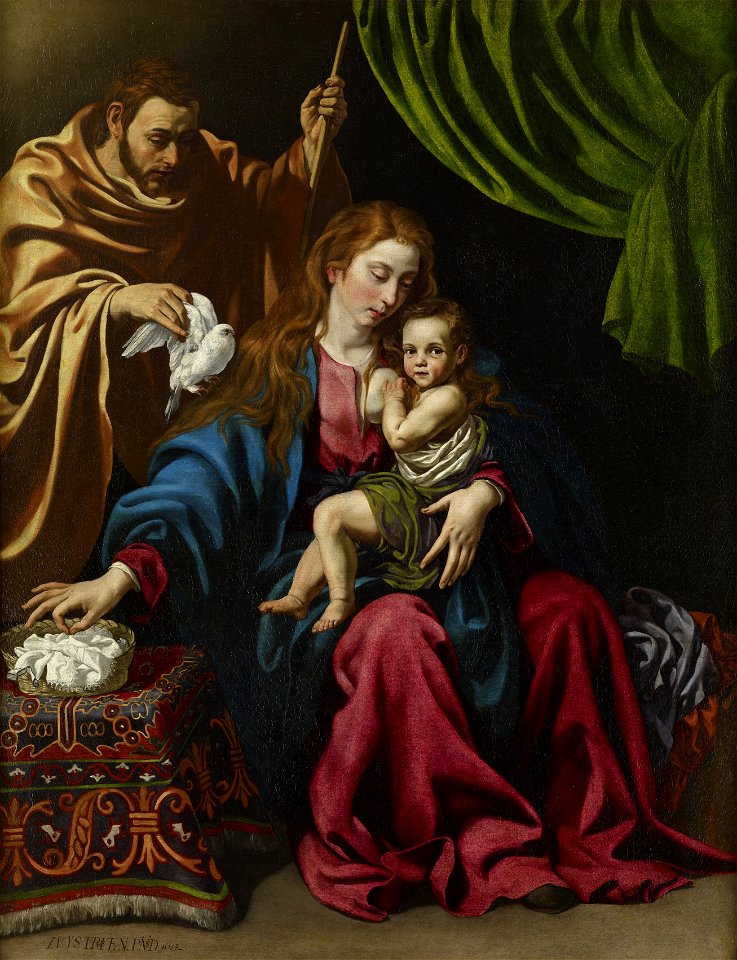 Luis Tristán - Holy Family - 74.2 - Minneapolis Institute of Arts