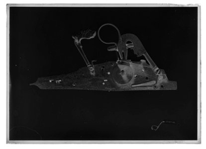 Lunt- och hjullås, Tyskland, 1600-talets början - Livrustkammaren - 77514-negative