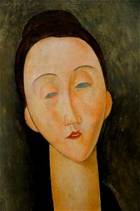 Lunia Czechowska Left Hand on Her Cheek Amedeo Modigliani Oil
