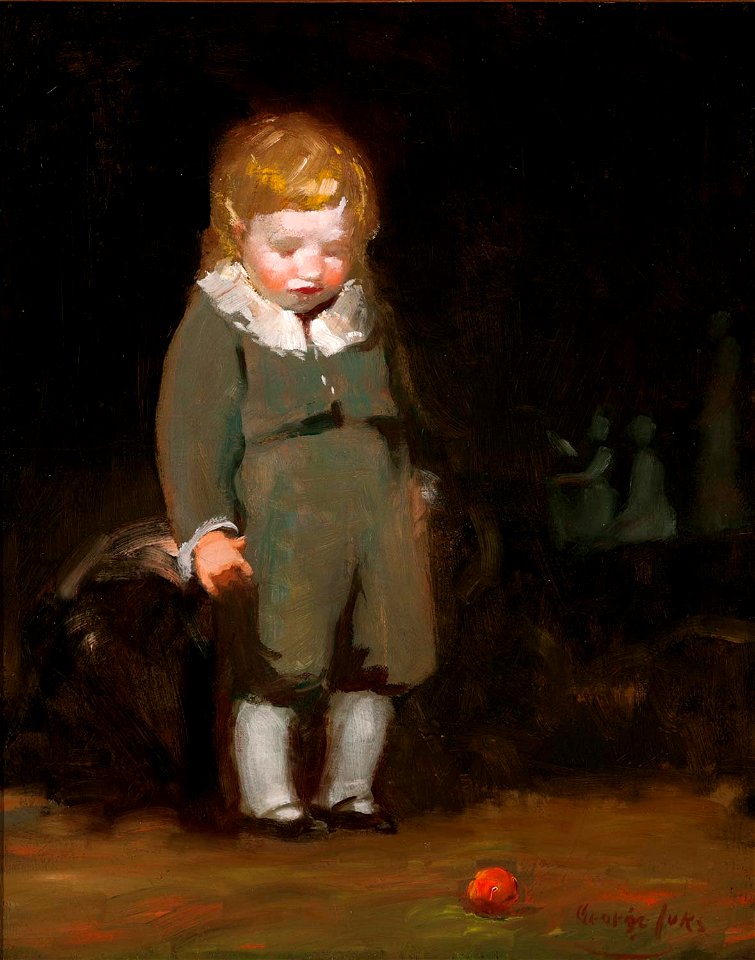 Child in Grey by George Luks, 1905