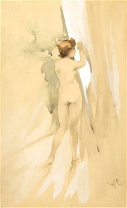 Luděk Marold - Nude Girl Standing