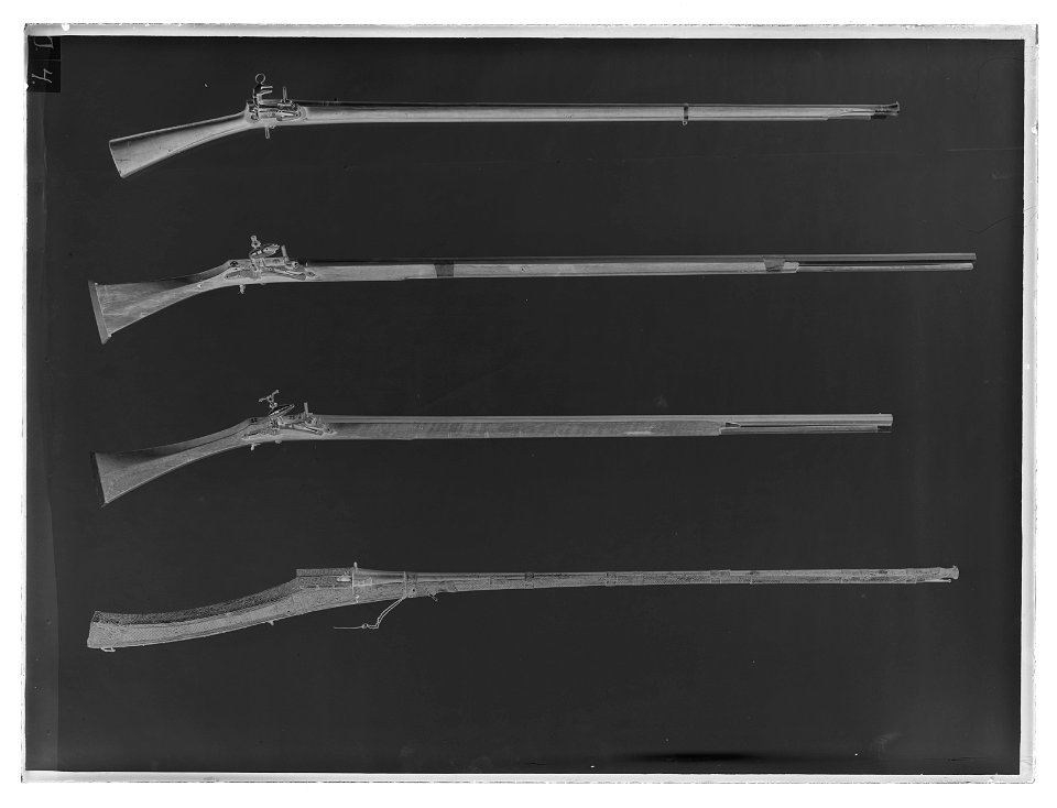 Luntlåsbössa - Livrustkammaren - 51495-negative
