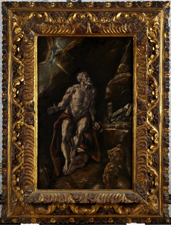 Luis Tristán de Escamilla - The Penitent Saint Jerome - y1983-45 - Princeton University Art Museum
