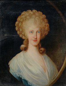 Luisa Maria Amalia di Borbone, granduchessa di Toscana. Free illustration for personal and commercial use.