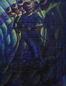 Luigi Russolo - Synthèse plastique des mouvements d'une femme