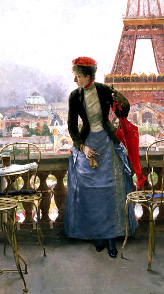 Luis Jiménez Aranda, Dama en la Exposición Universal de Paris (1889)