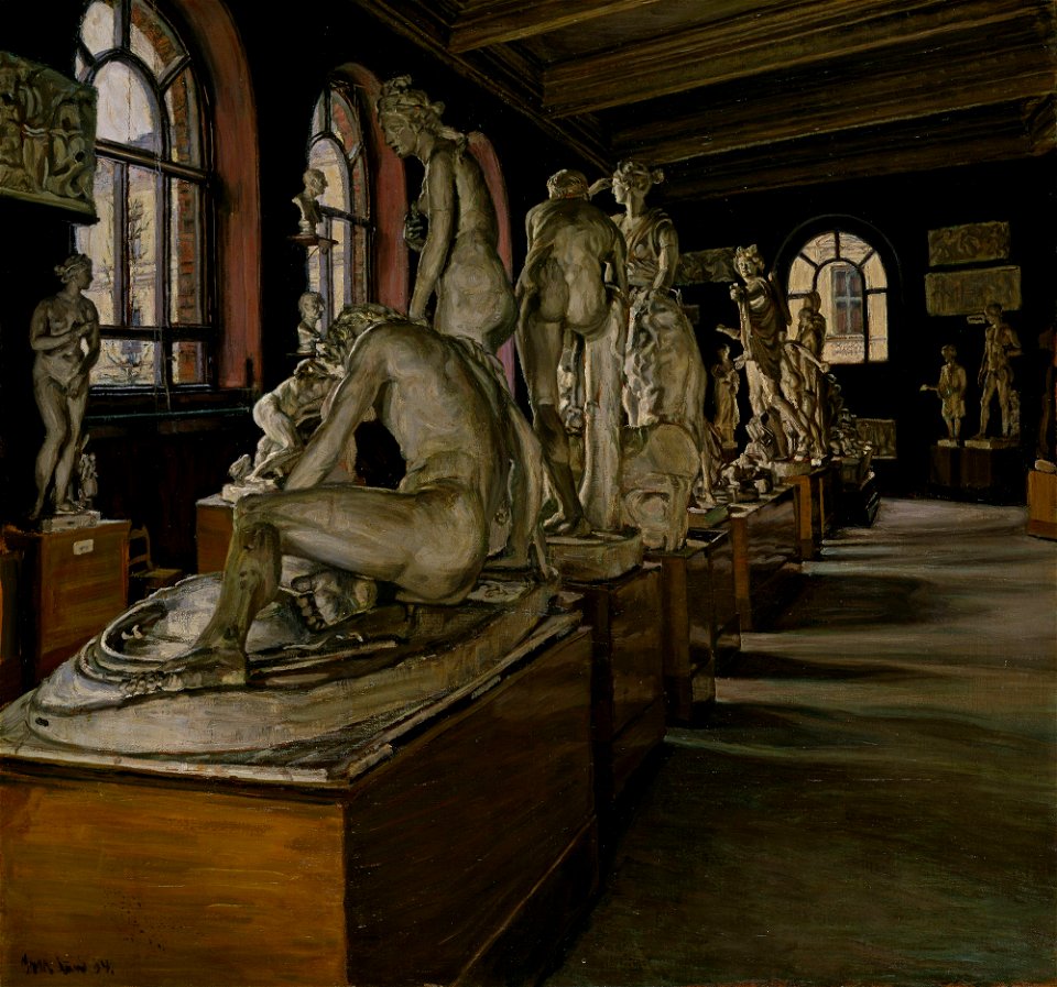 Ivar Lund - Interior of the National Gallery - NG.M.03203 - National Museum of Art, Architecture and Design