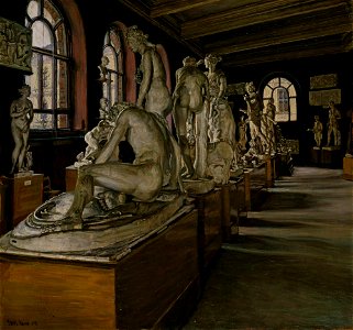 Ivar Lund - Interior of the National Gallery - NG.M.03203 - National Museum of Art, Architecture and Design