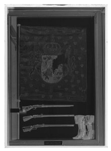 Luntlåsbössa, Sverige eller Holland, 1665 c - Livrustkammaren - 35457-negative