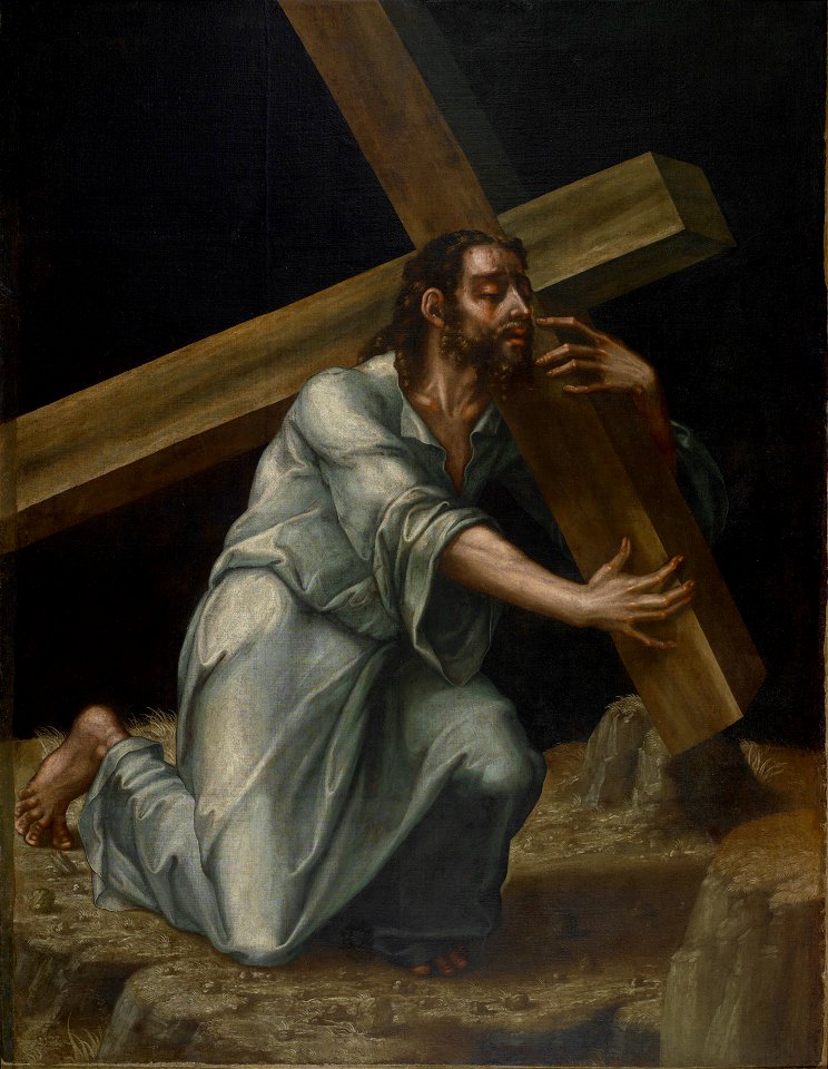 Luis de Morales - Christ Carrying the Cro - 2012.94.1 - Yale University Art Gallery