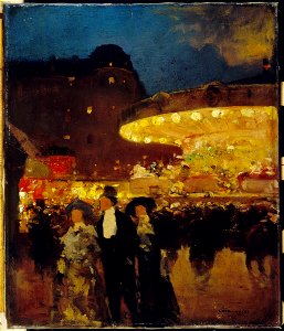 Luigi Loir - Le Manège - P1913 - Musée Carnavalet