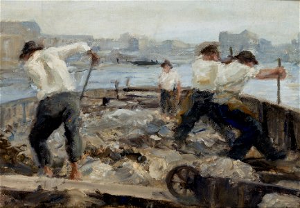 Ludwik de Laveaux - Sand-Diggers - MNK II-b-1396 - National Museum Kraków