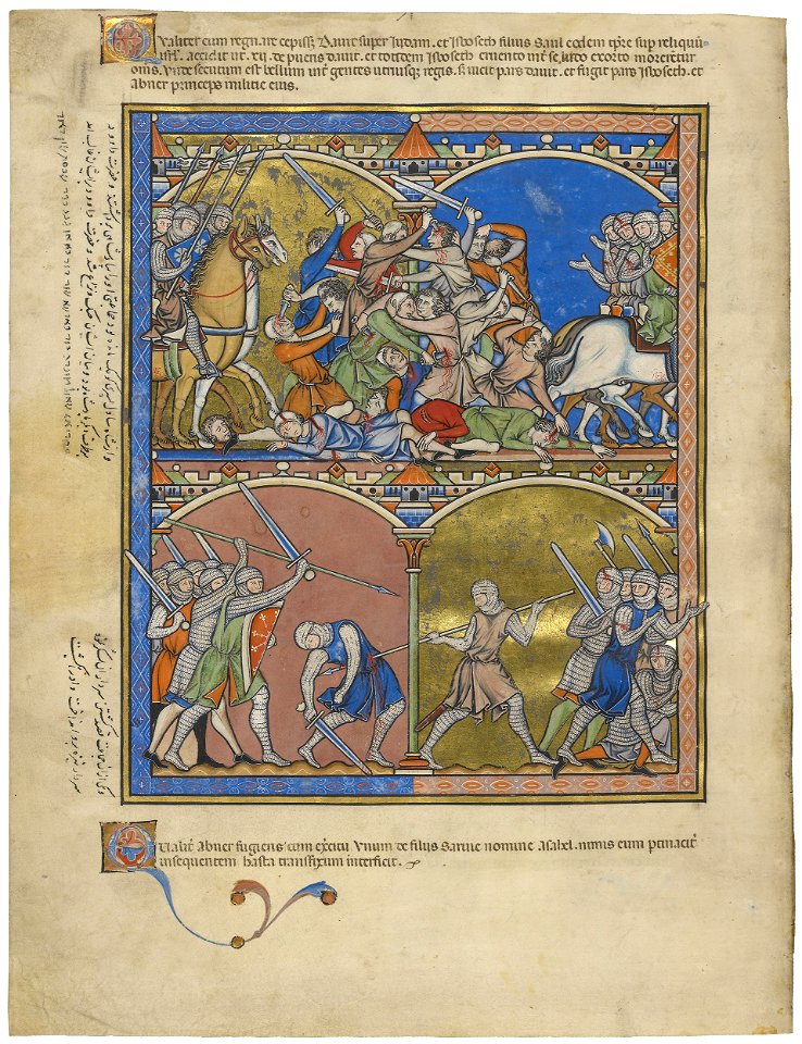 Maciejowski Bible - Morgan Library & Museum MS M.638, fol. 36v - Free ...