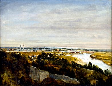 Maastricht, panorama (A Schaepkens, 1837)