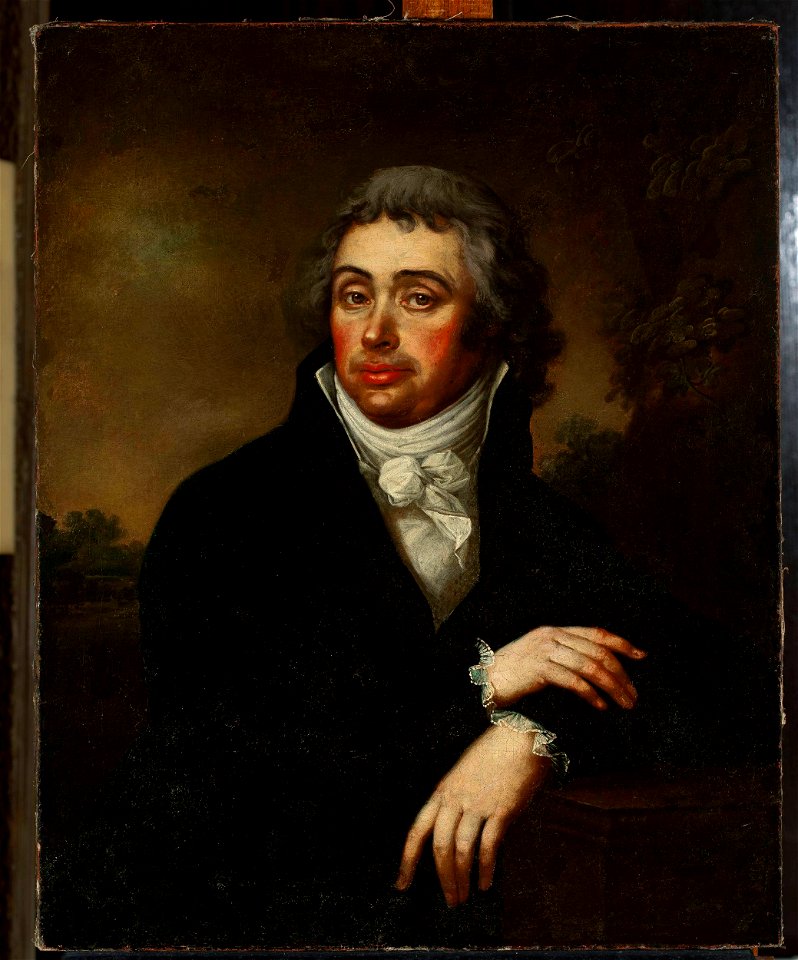 Maciej Topolski - Portrait of a man - MP 3022 MNW - National Museum in Warsaw
