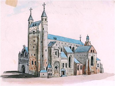 Maastricht, OLV-kerk (Ph v Gulpen, 1832)