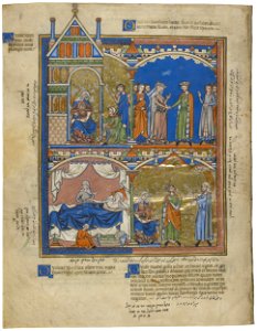 Maciejowski Bible - Morgan Library & Museum MS M.638, fol. 42v