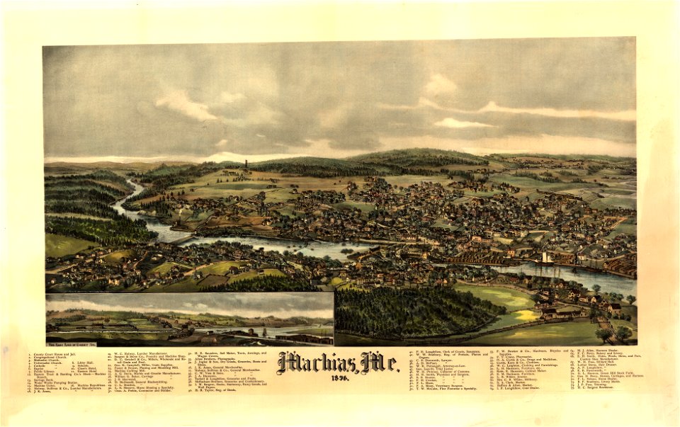 Machias, Me., 1896 LOC 84697244
