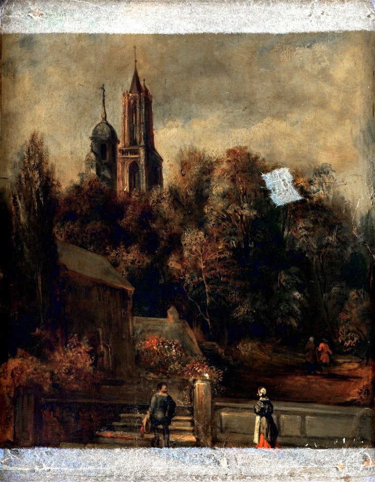 Maastricht, tuin Lenculenstraat (A Schaepkens)