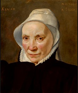 Maarten de Vos - Portrait of an Old Woman - 2015.156.1 - National Gallery of Art