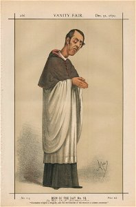 Alexander Heriot Mackonochie Vanity Fair 31 December 1870. Free illustration for personal and commercial use.