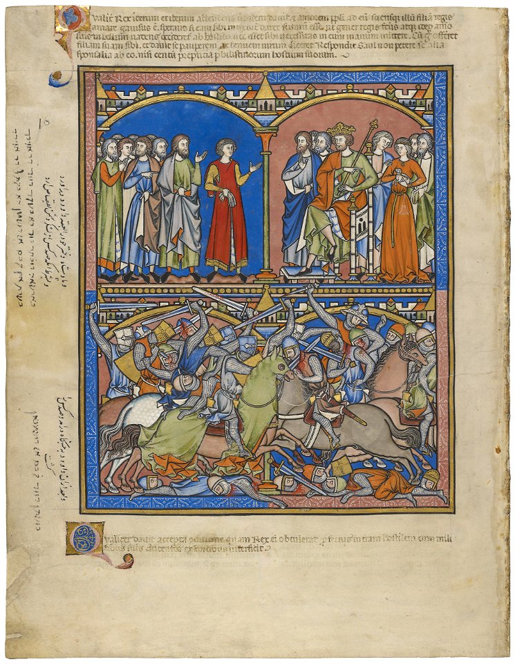 Maciejowski Bible - Morgan Library & Museum MS M.638, fol. 29v