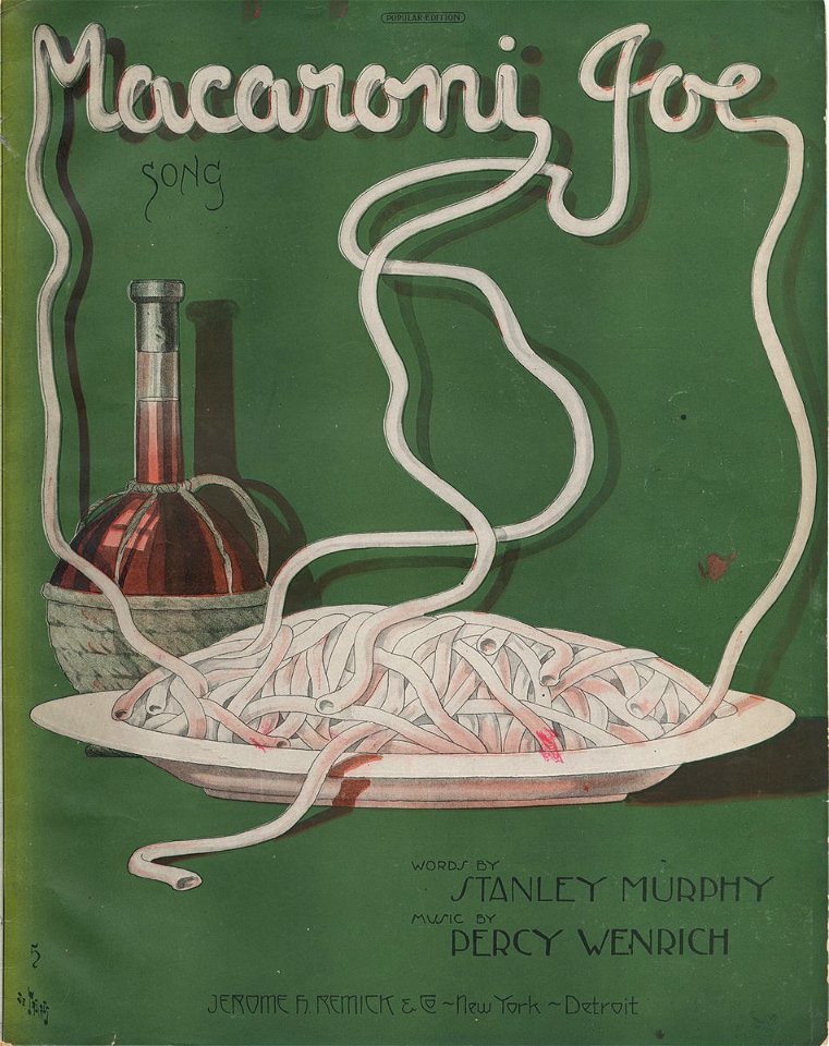 Macaroni joe 1910