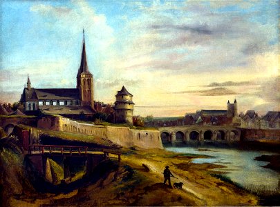 Maastricht, gezicht op Wyck 3 (A Schaepkens)