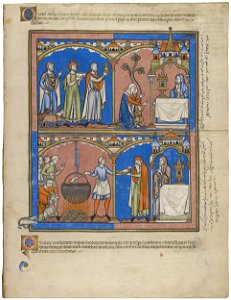 Maciejowski Bible - Morgan Library & Museum MS M.638, fol. 20r