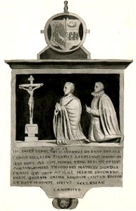 Maastricht, St-Servaaskerk, epitaaf Joannes van Best (Ph v Gulpen)