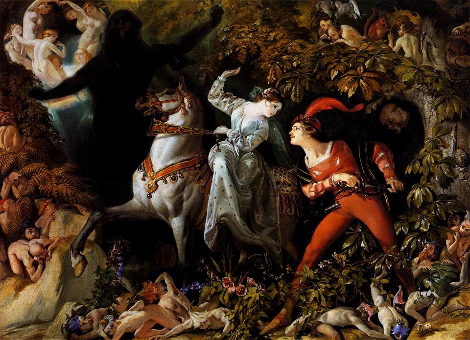Maclise, Daniel - A Scene from Undine - 1843